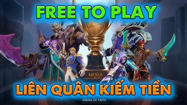 game kiếm tiền - Game liên quân Mobile