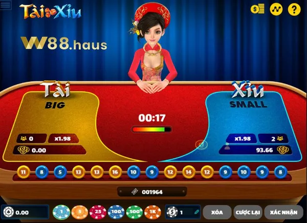 game tài xỉu - Tài Xỉu W88