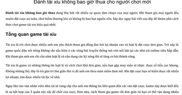 Tài xỉu - Cược nửa sau